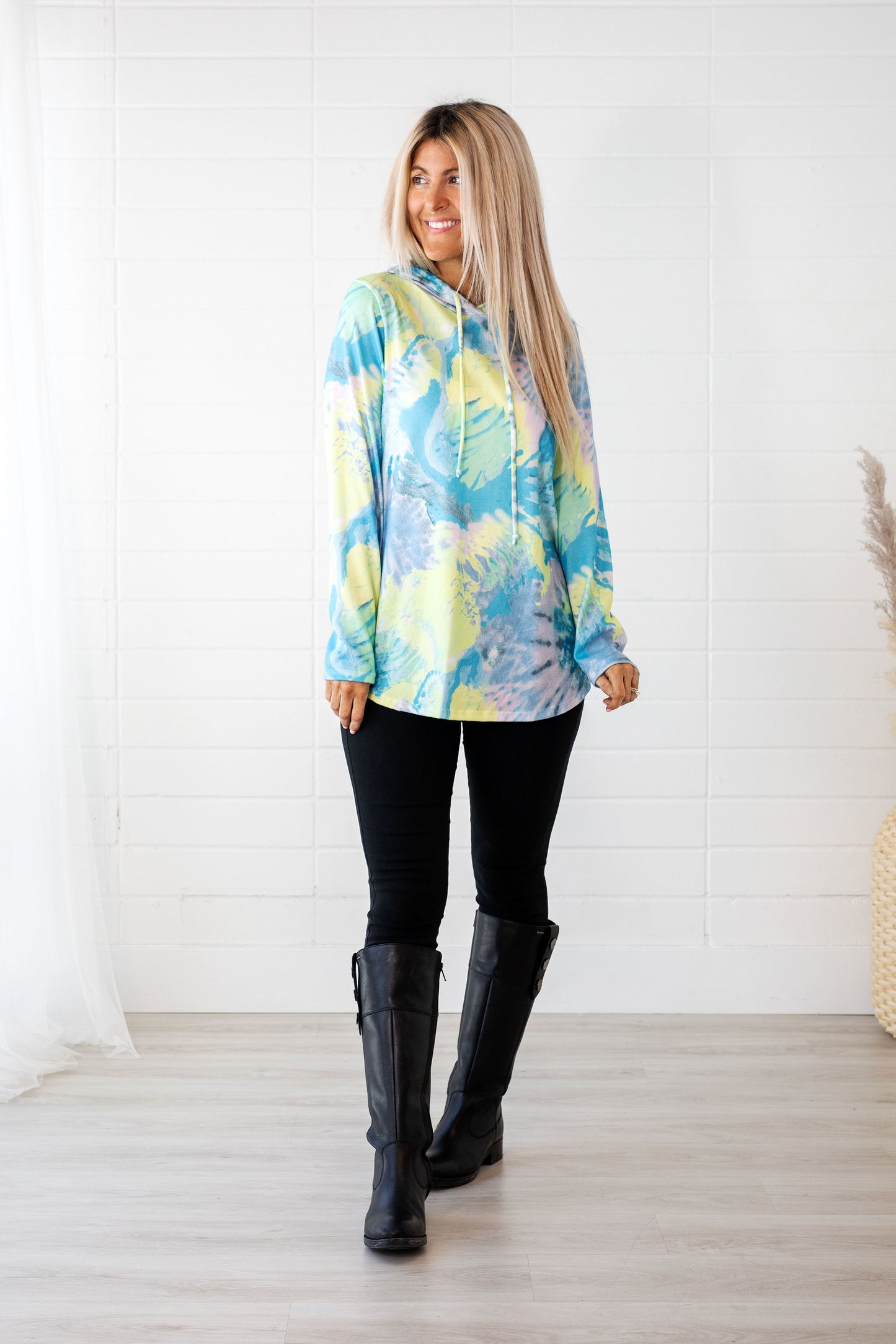 Spring Tie Dye Hoodie