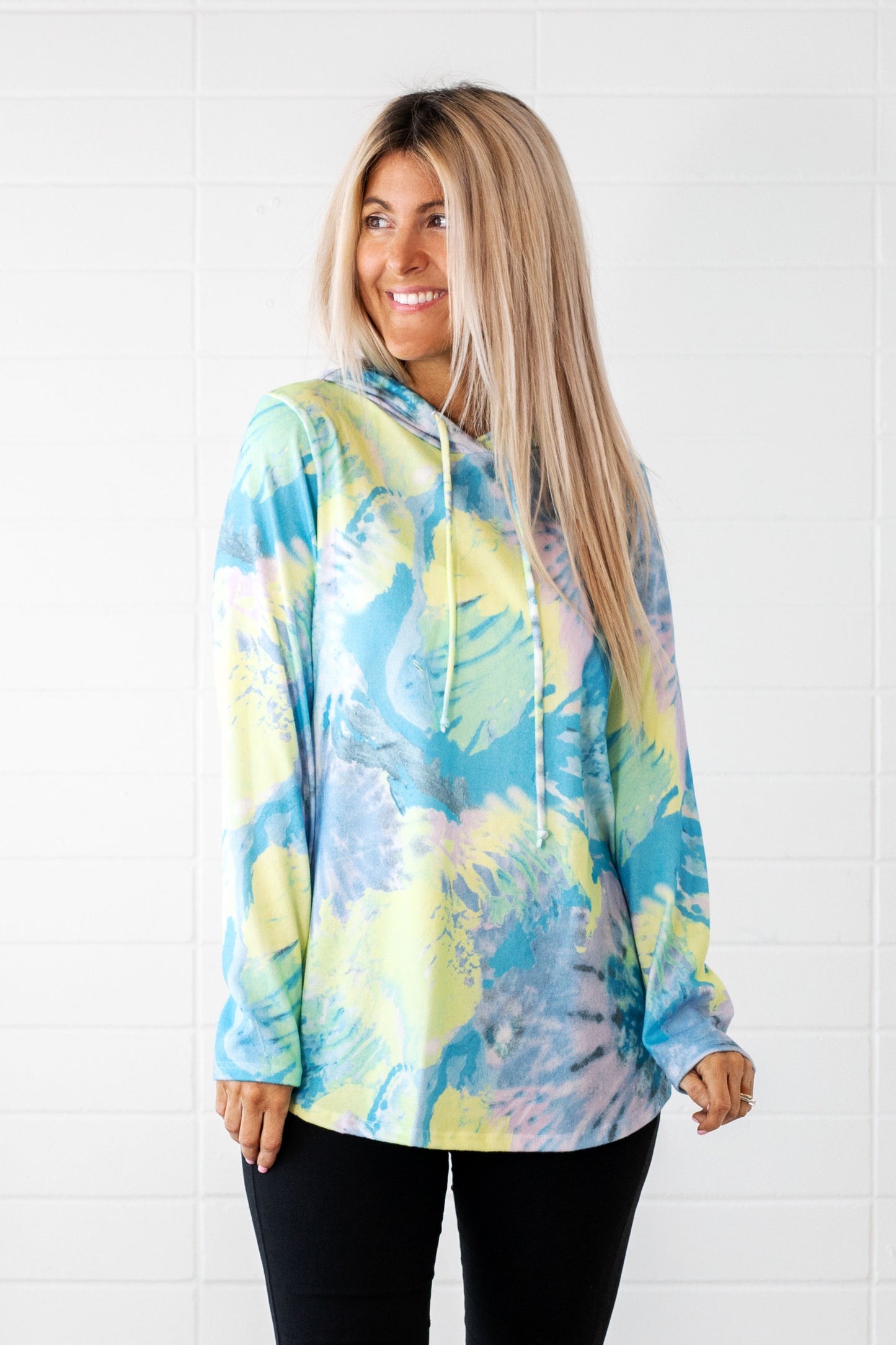 Spring Tie Dye Hoodie