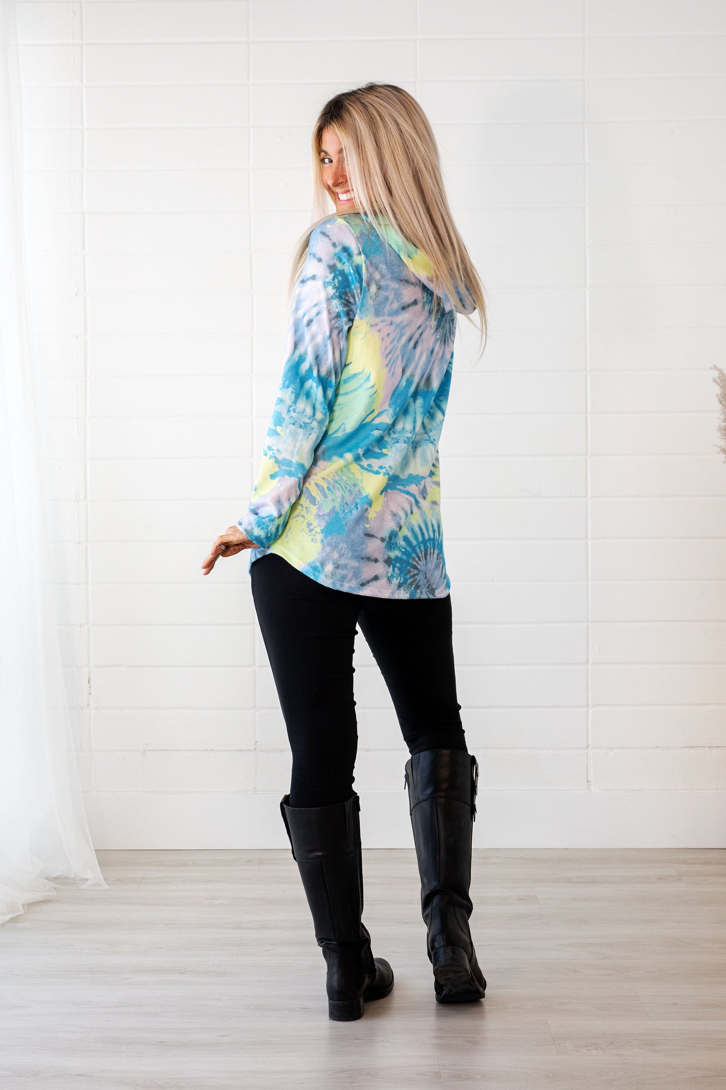 Spring Tie Dye Hoodie