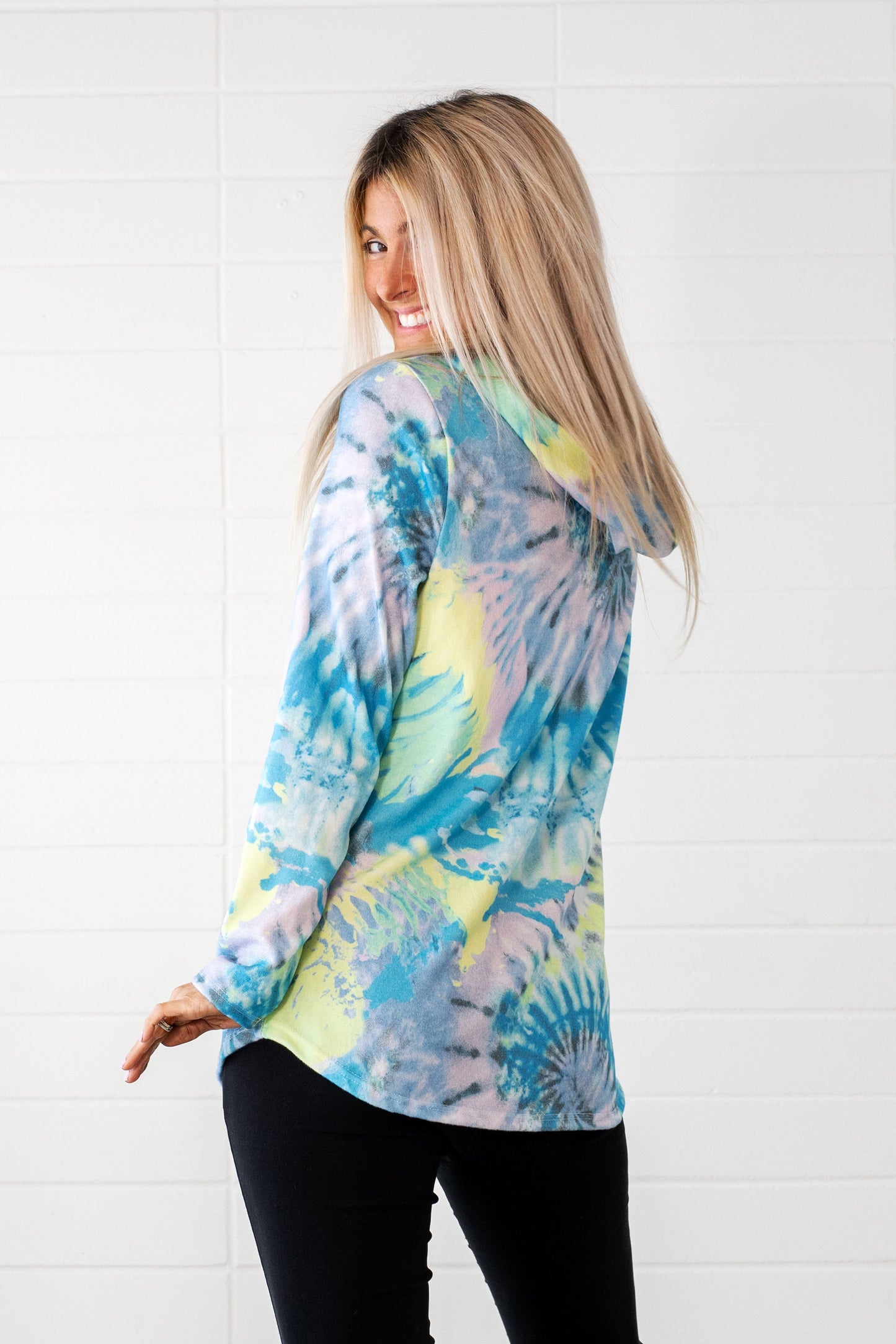 Spring Tie Dye Hoodie