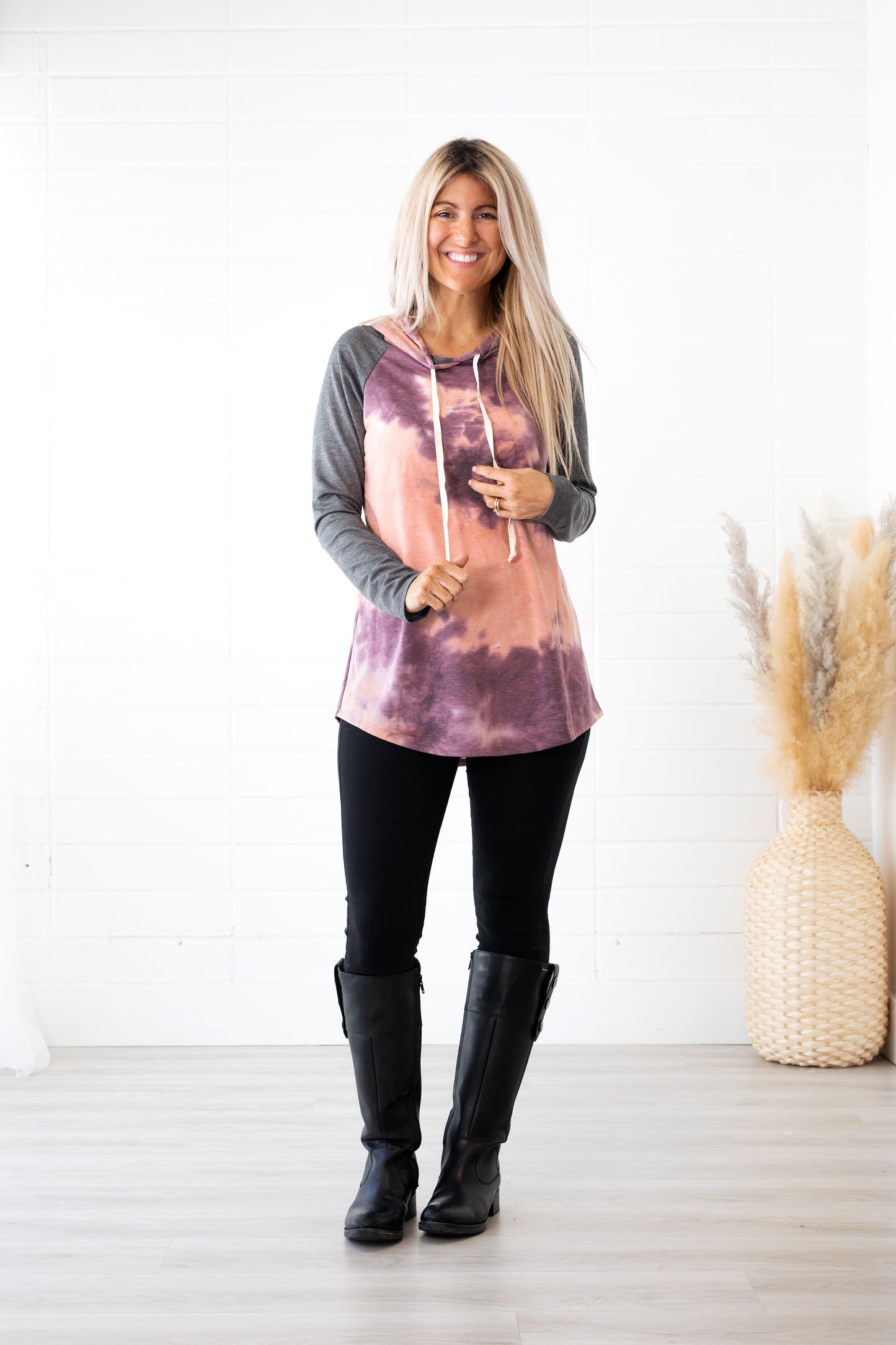 Dreamsicle Cozy Tie Dye Hoodie