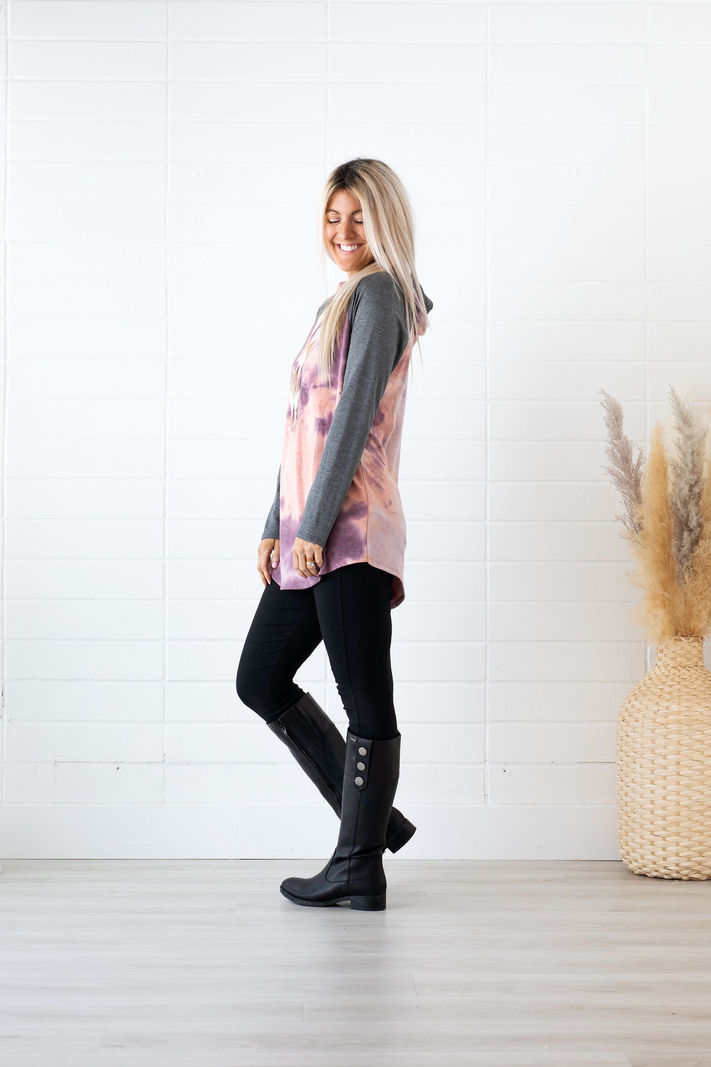 Dreamsicle Cozy Tie Dye Hoodie