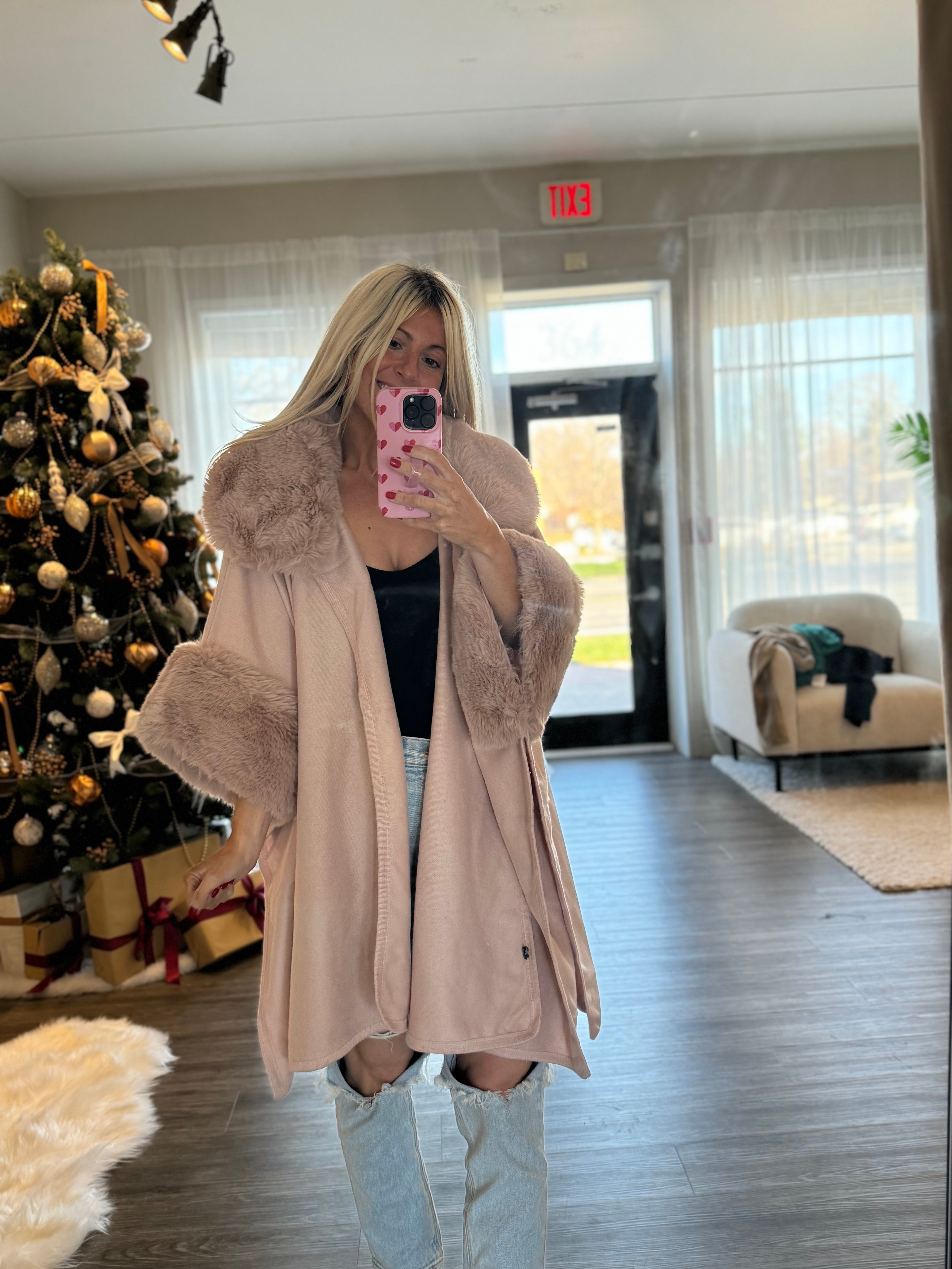 Winter Wonderland Cape Coat