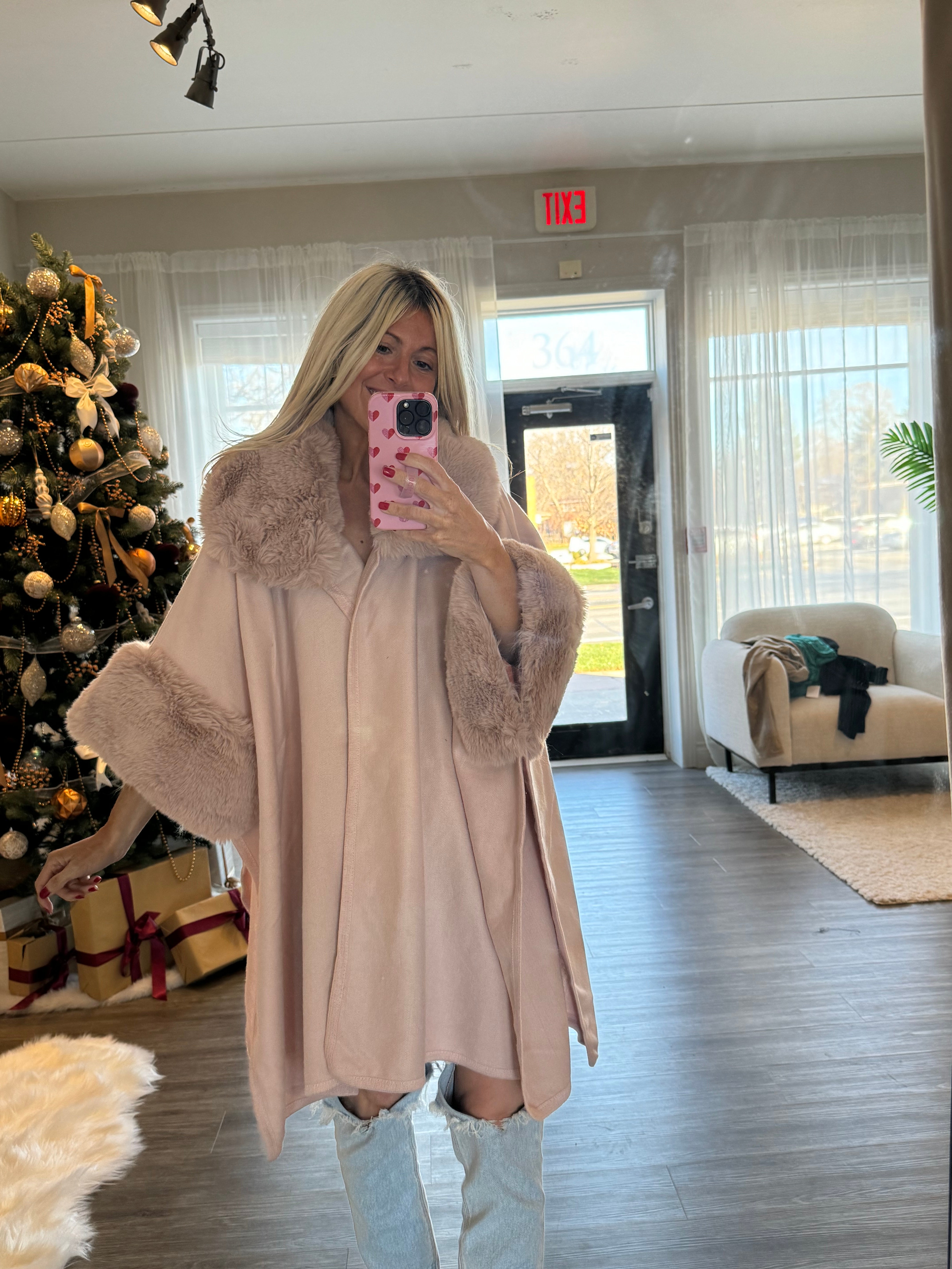 Winter Wonderland Cape Coat