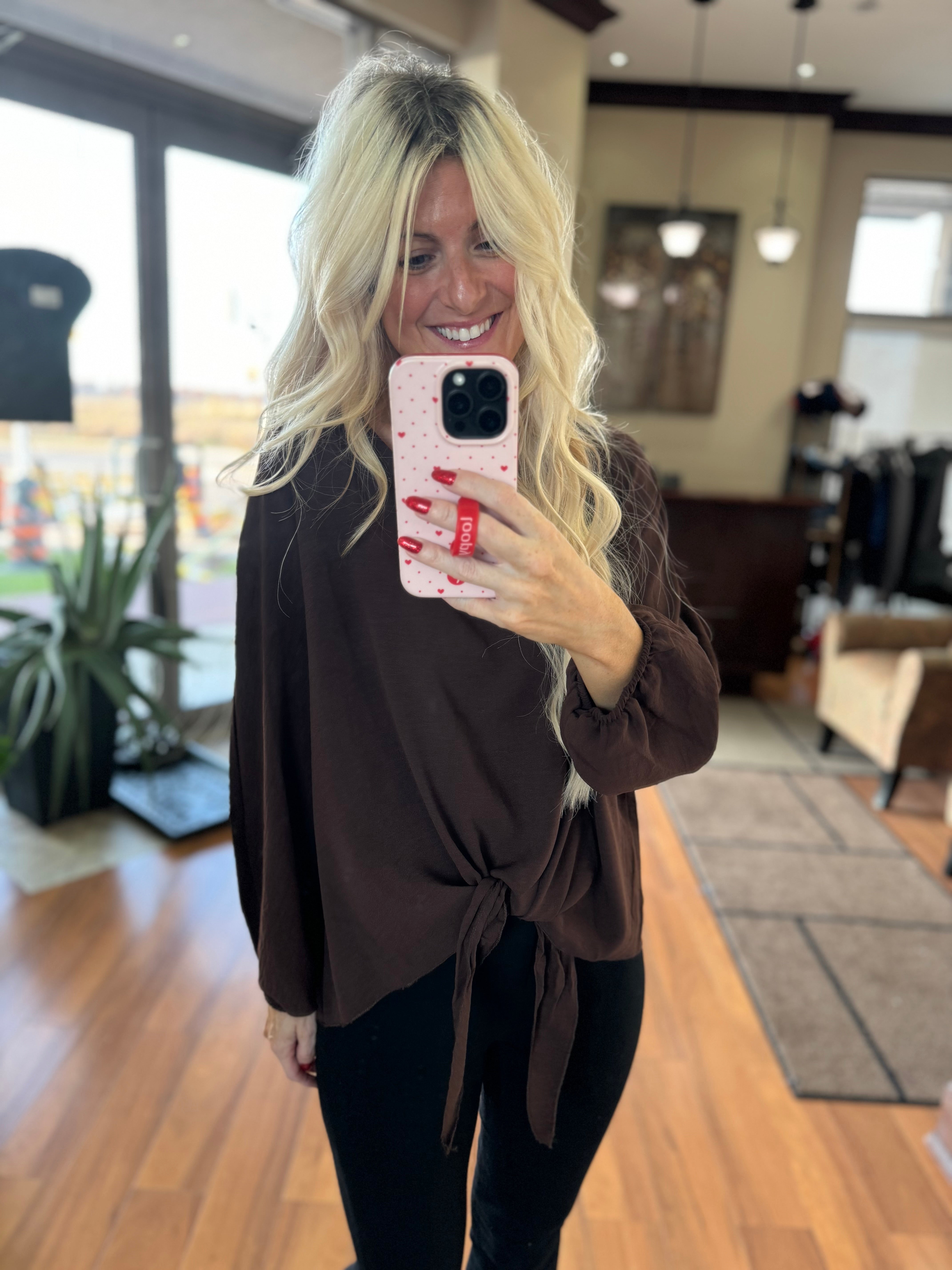 Maddie Beautiful Made in Italy Blouse