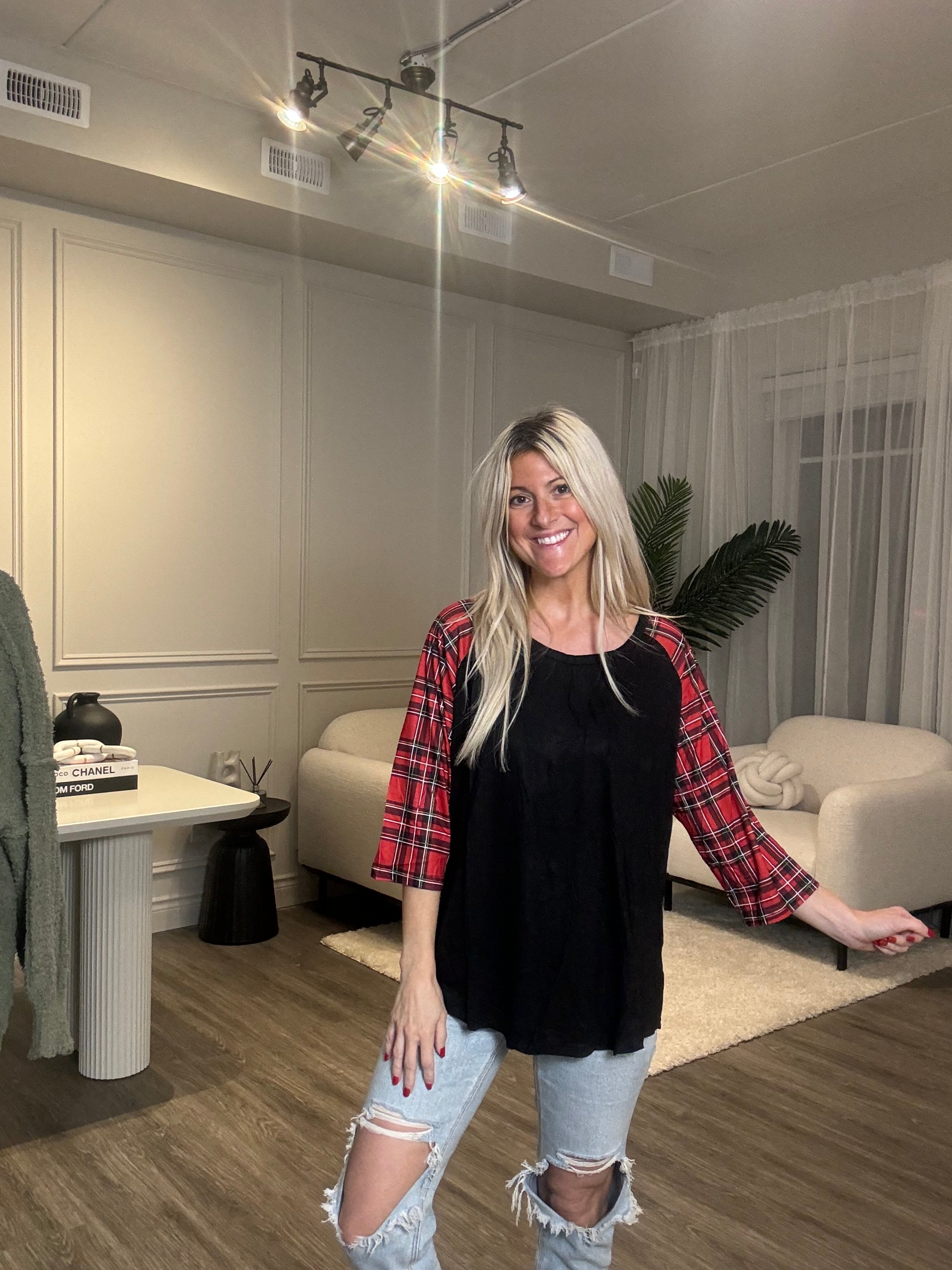 The Perfect Plaid Top