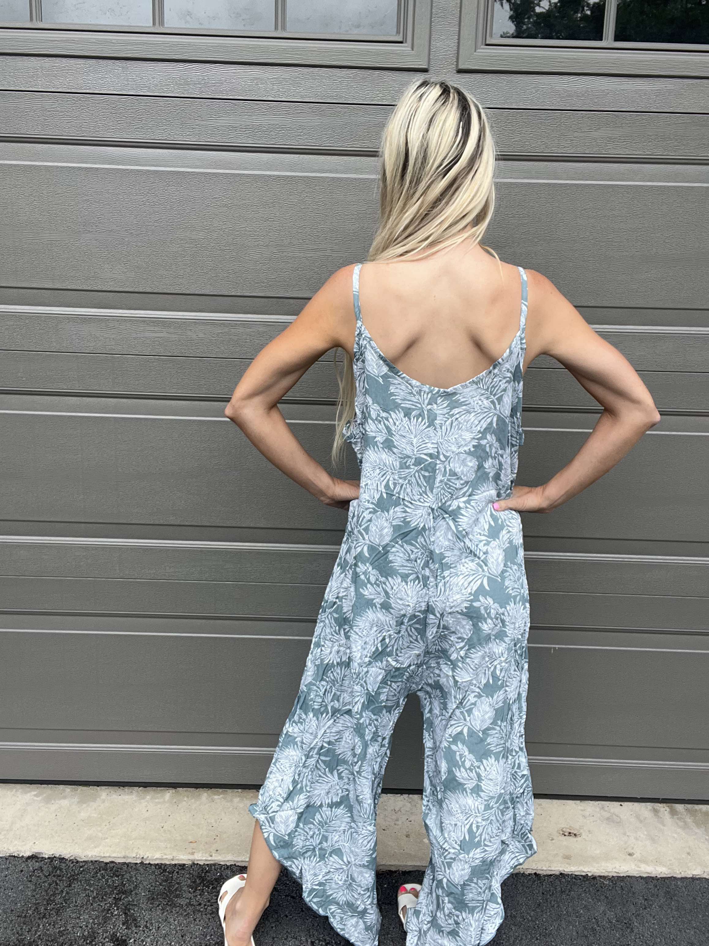 Sara Beautiful Jumpsuit in Blue