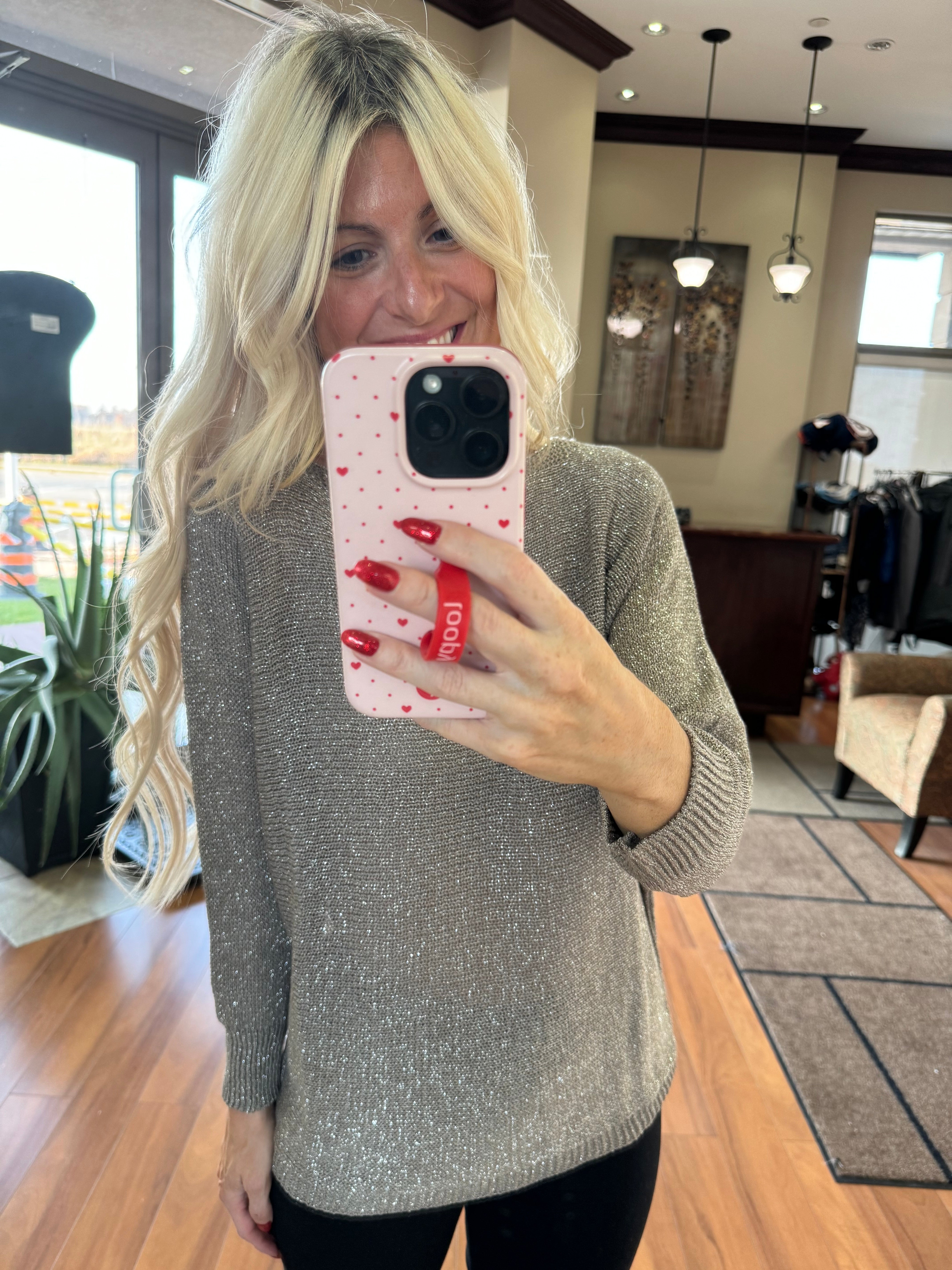 Denise Made in Italy Shimmer Lightweight sweaters