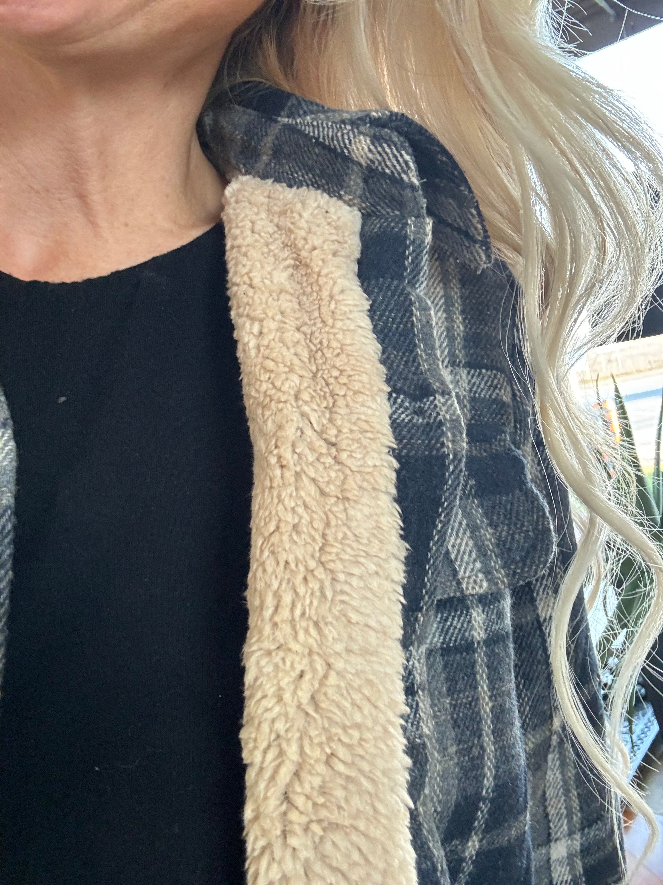 Southern Belle Sherpa Shacket