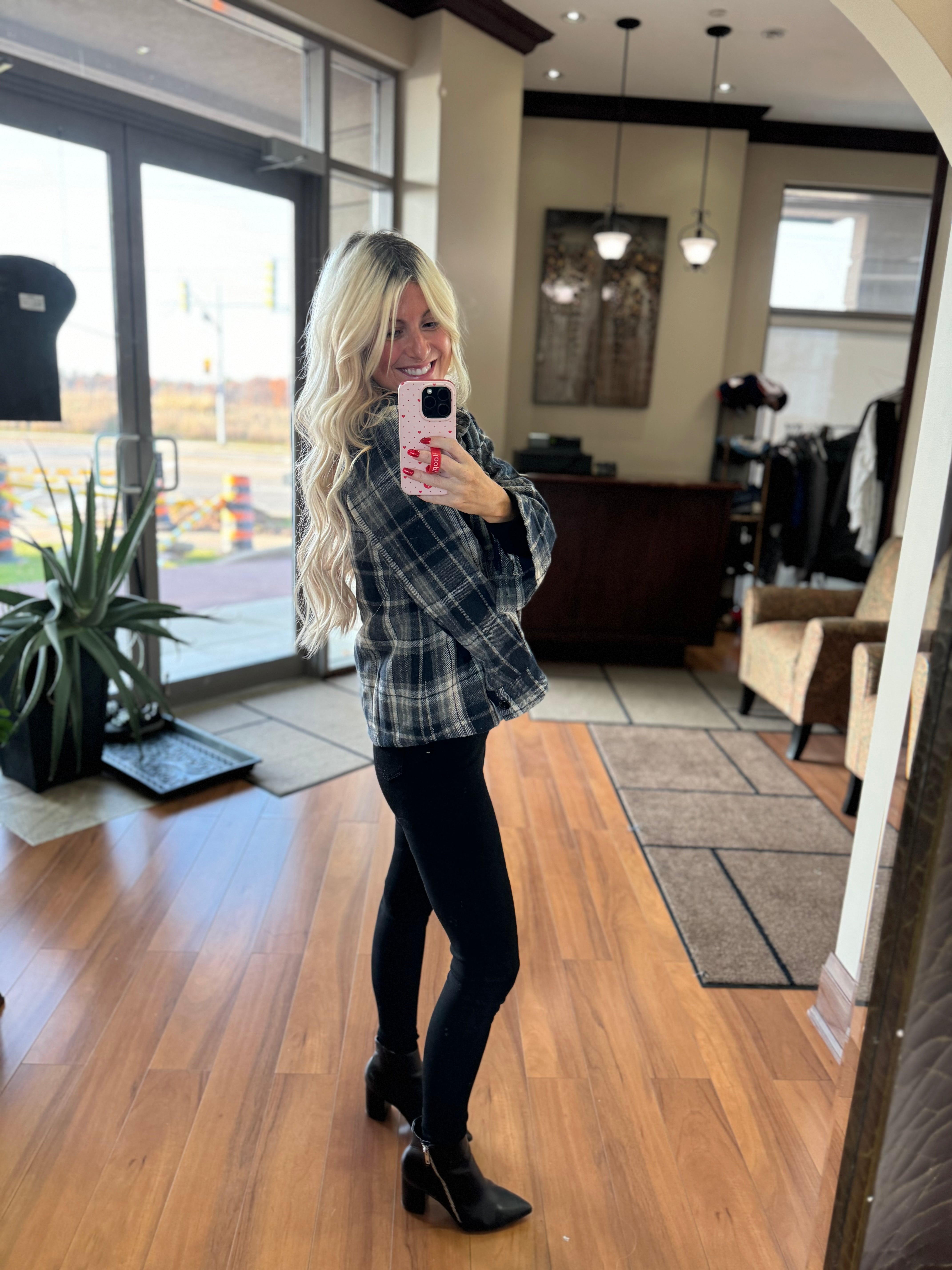 Southern Belle Sherpa Shacket