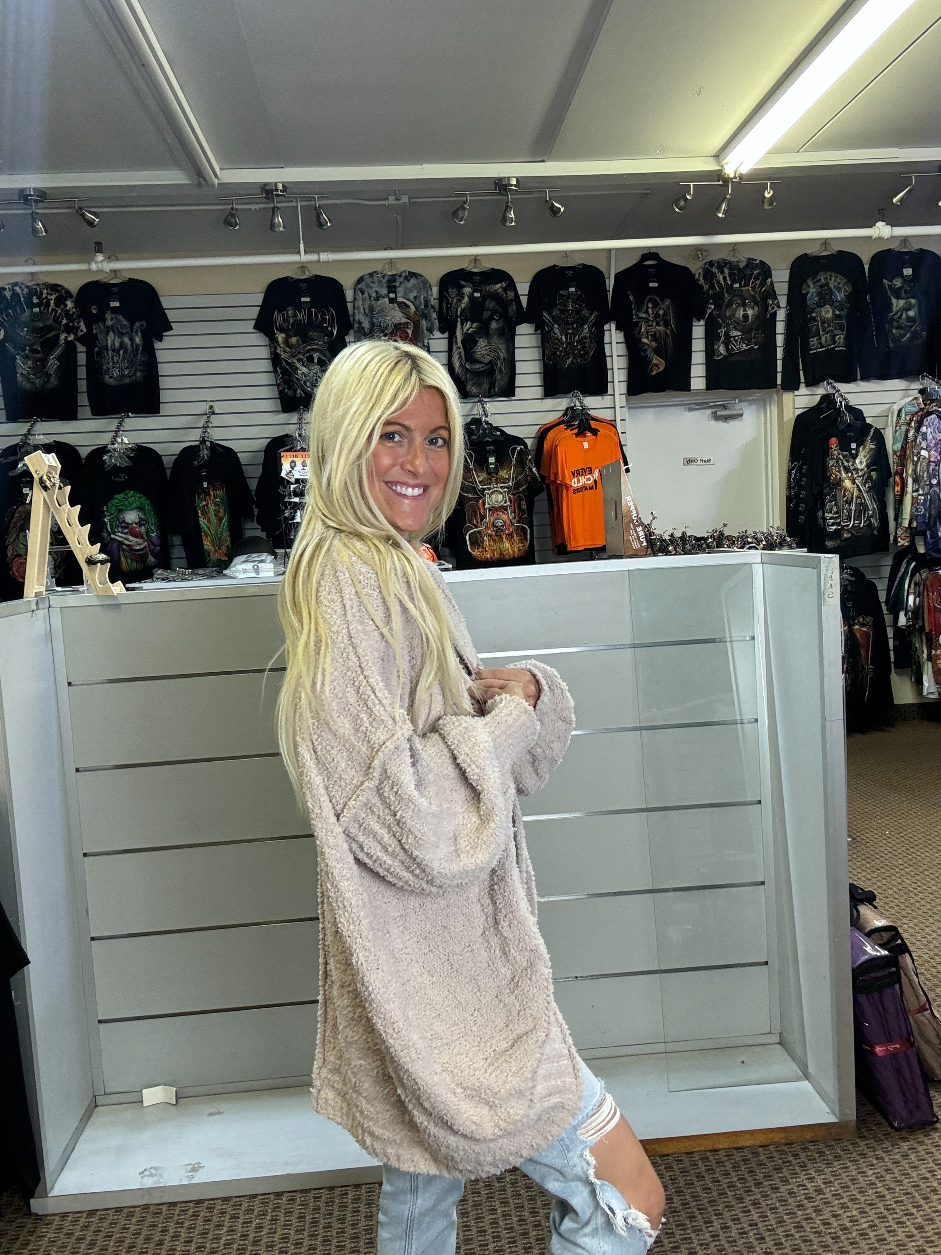 Super Soft Dreamy Cardigan-Taupe-SALE