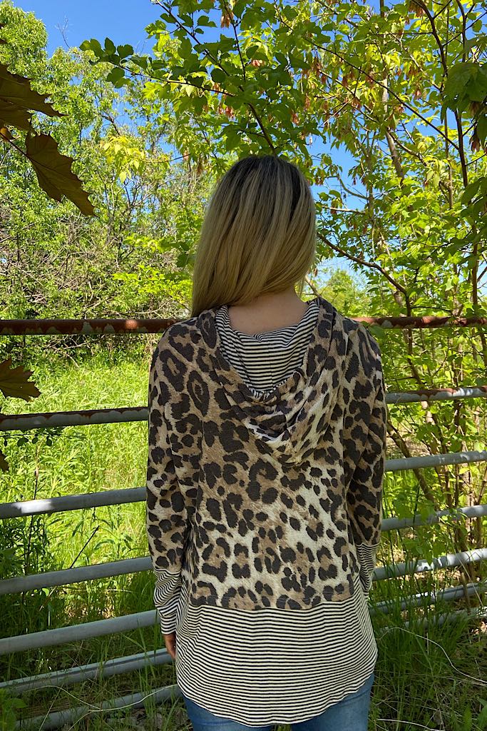 Pre Order Animal Print Meets Stripes