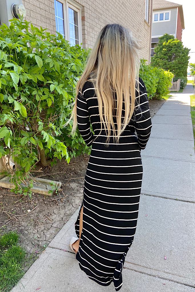 Pre Order Picnic With Me Striped Maxi Dress