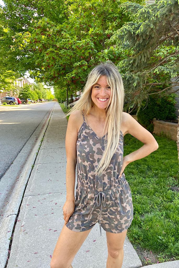 Camo Explorer Romper
