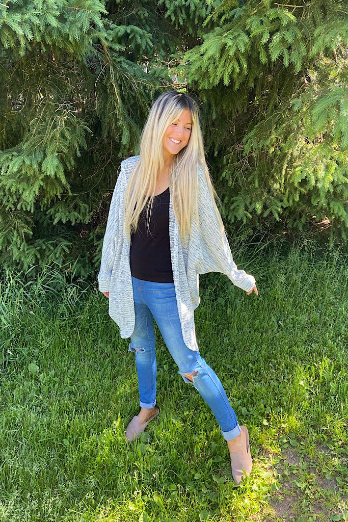 Boho Slouchy Knit Cardigan