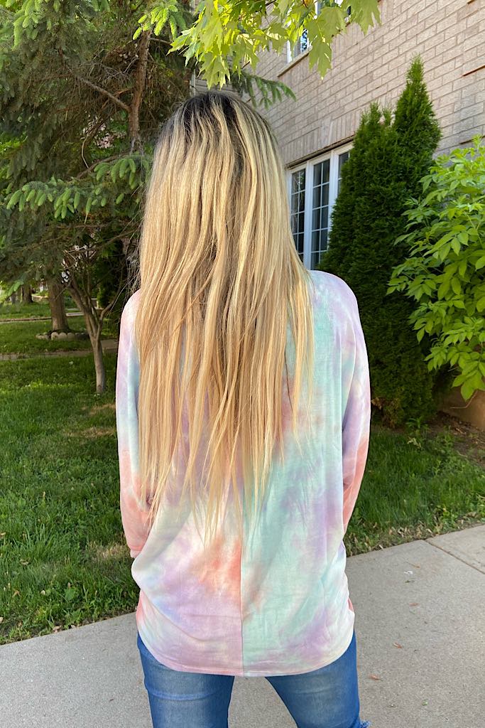 Tie Dye Swirl Dream Top