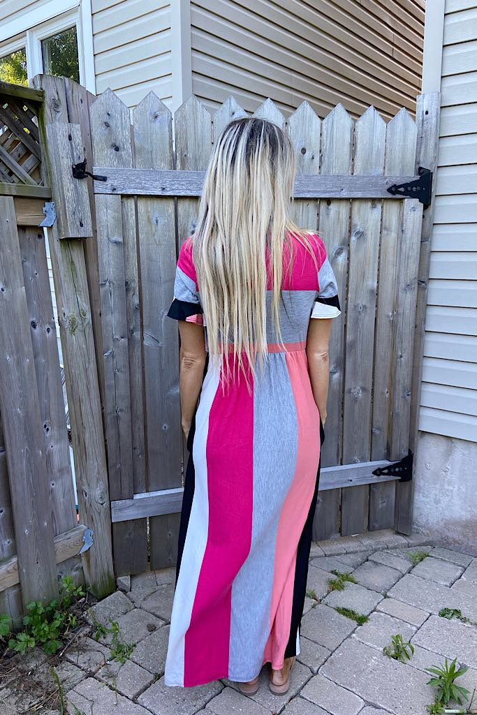 Candy Swirl Maxi Dress