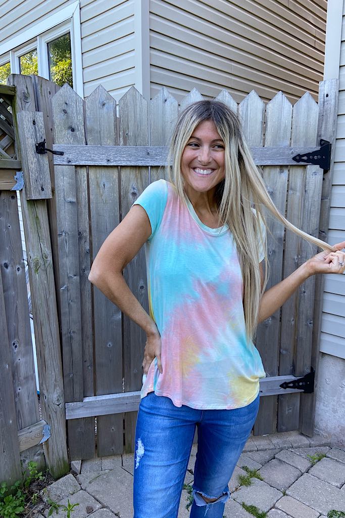 Perfect Pastel Tie Dye T-Shirt