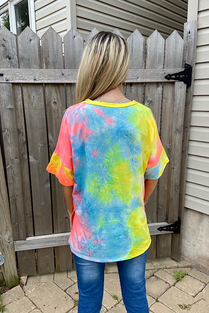 Vibrant Tie Dye Top