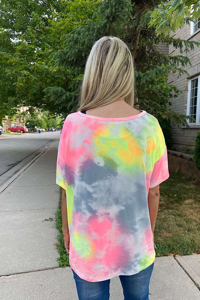 Buttery Soft Tie Dye Milkshake Top