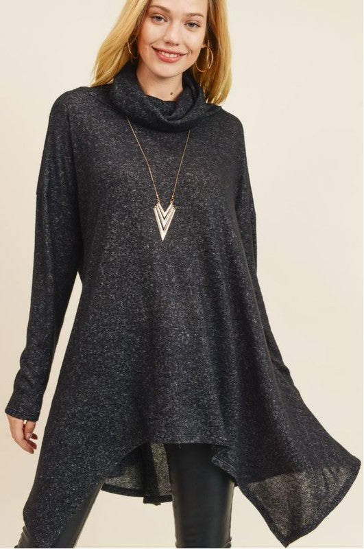 Soft Brushed Tunic Top