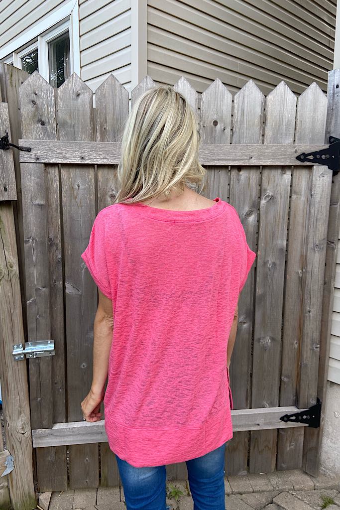 Pink Coral Summer Heat Top