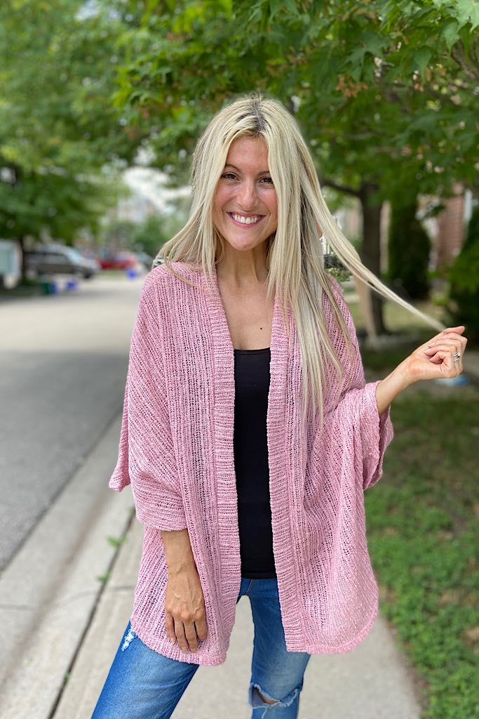 Boho Rose Cardigan