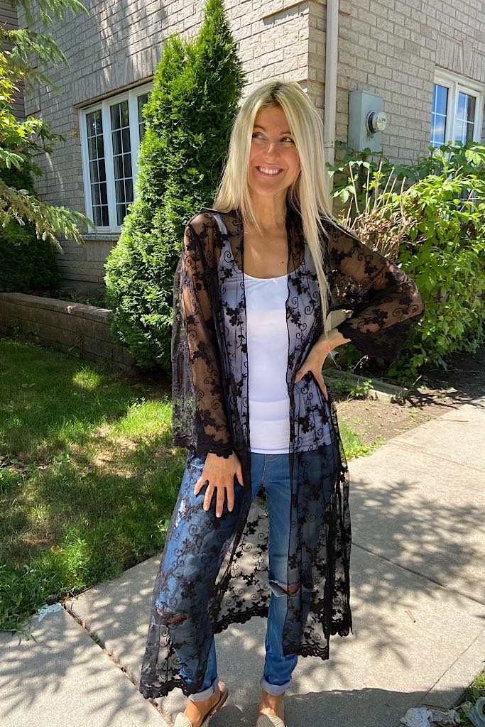 Sheer Love Lace Cardigan
