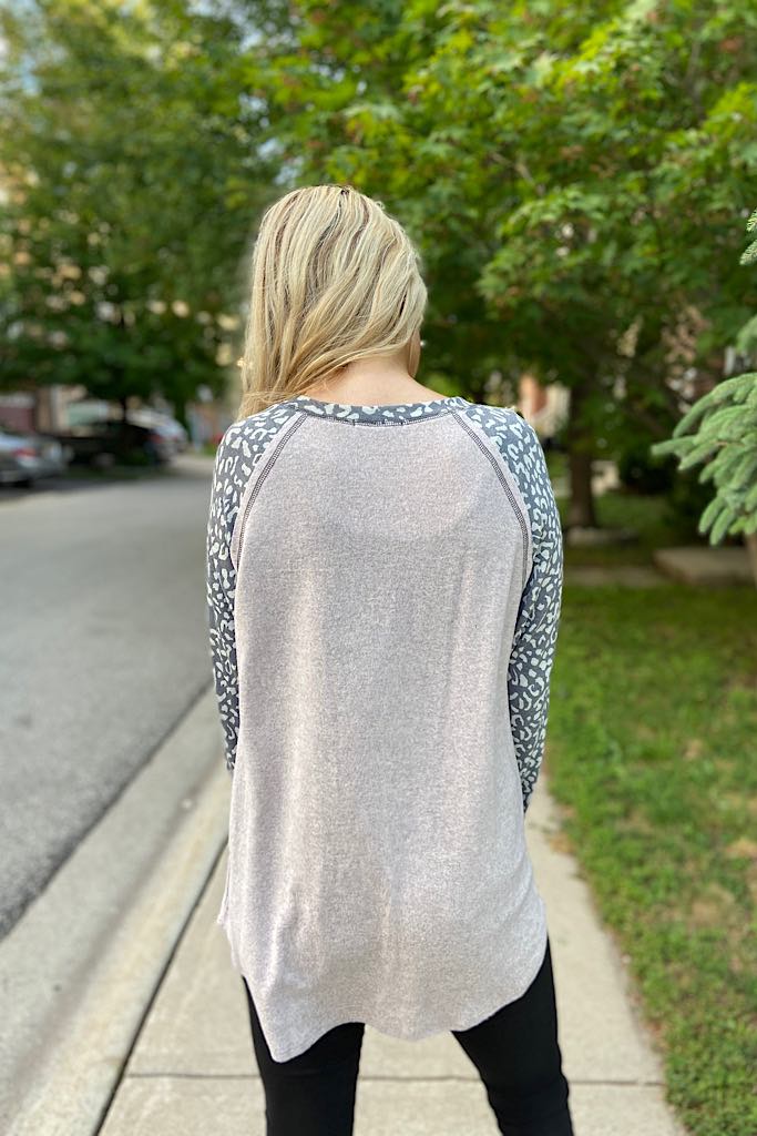 Lavender Animal Dreams Top