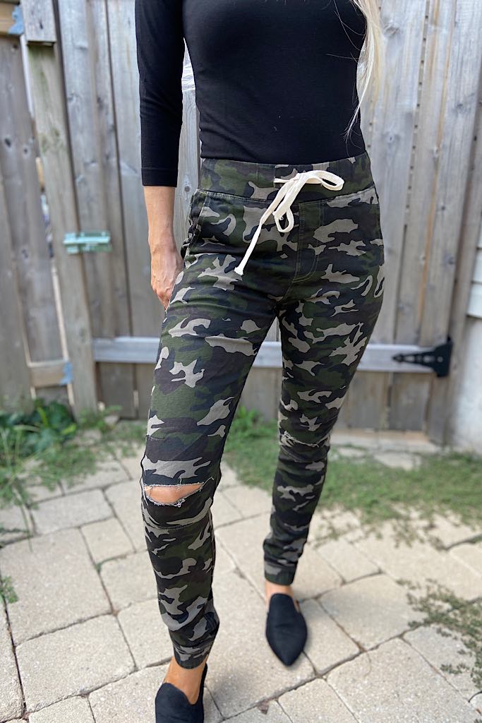 Camo Jogger Jeggings
