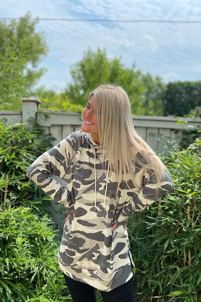 Camo Fireside Hoodie