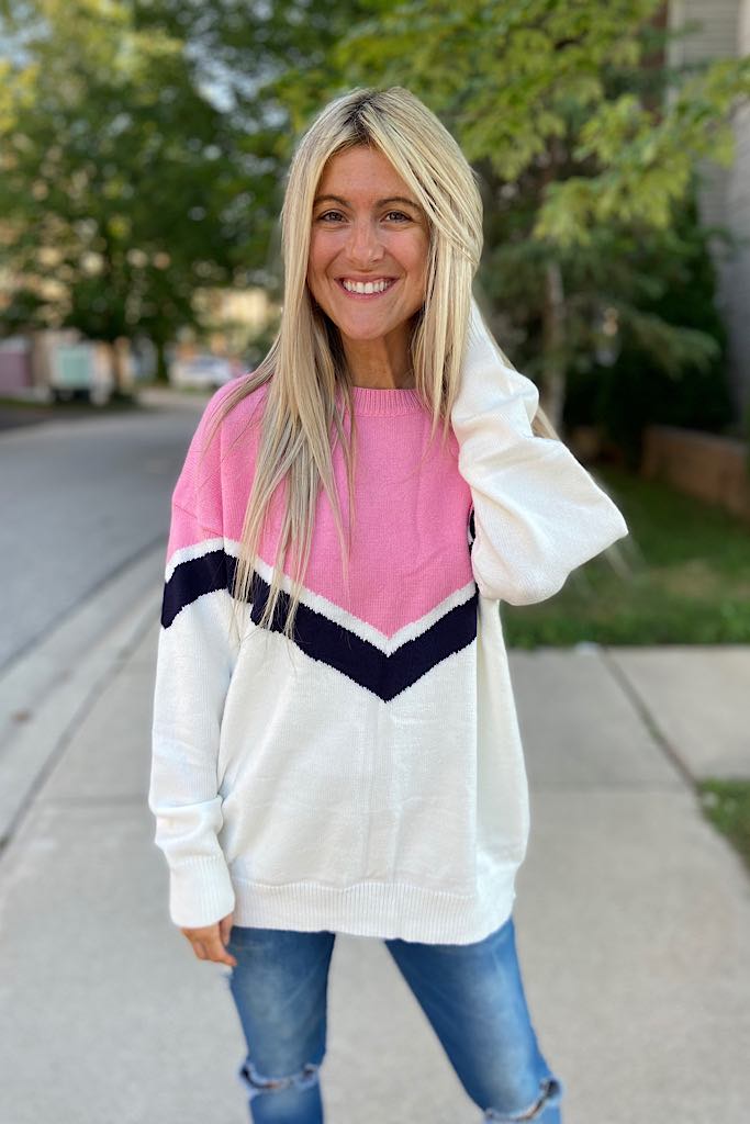 Sweet Chevron Sweater