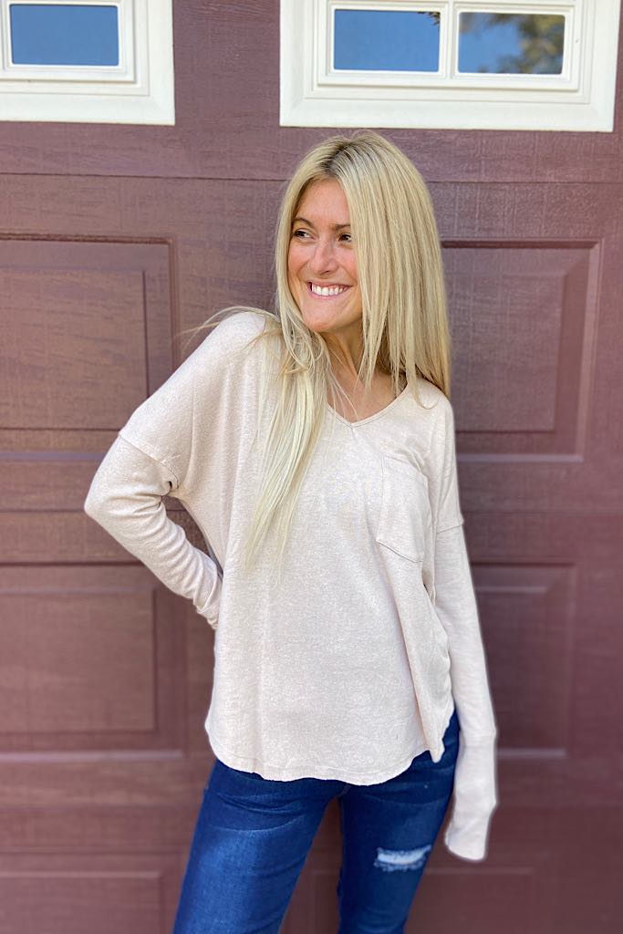 Your Beauty Is Stunning Nude Sweater