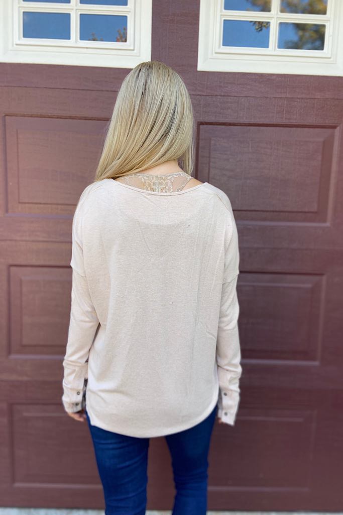 Your Beauty Is Stunning Nude Sweater