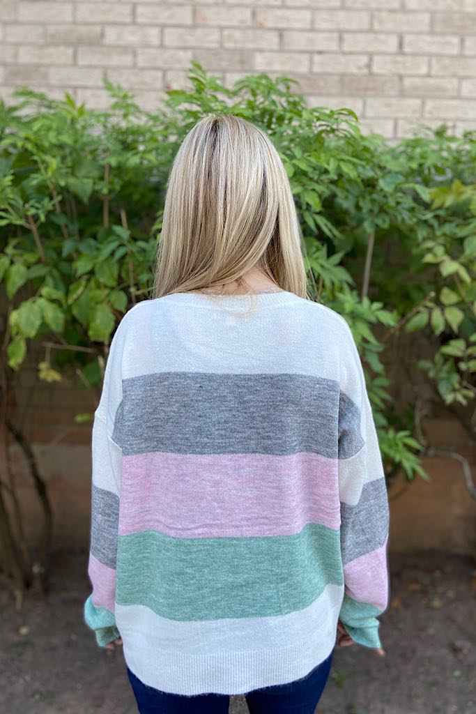 Honey Bunny Colour Block Sweater