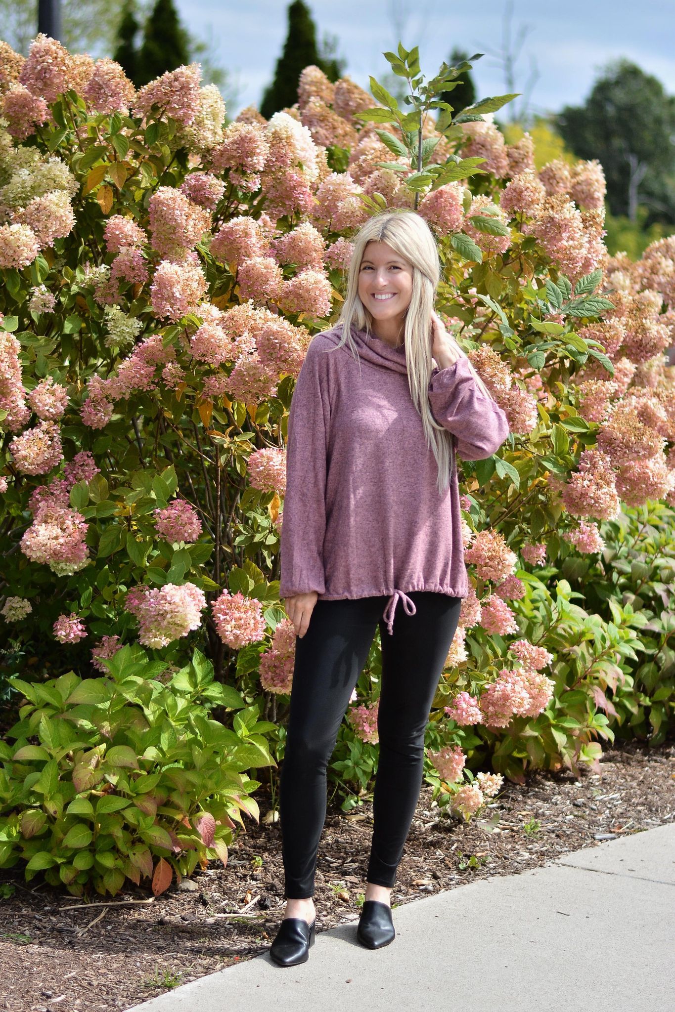 Smores Mauve Soft Brushed Top