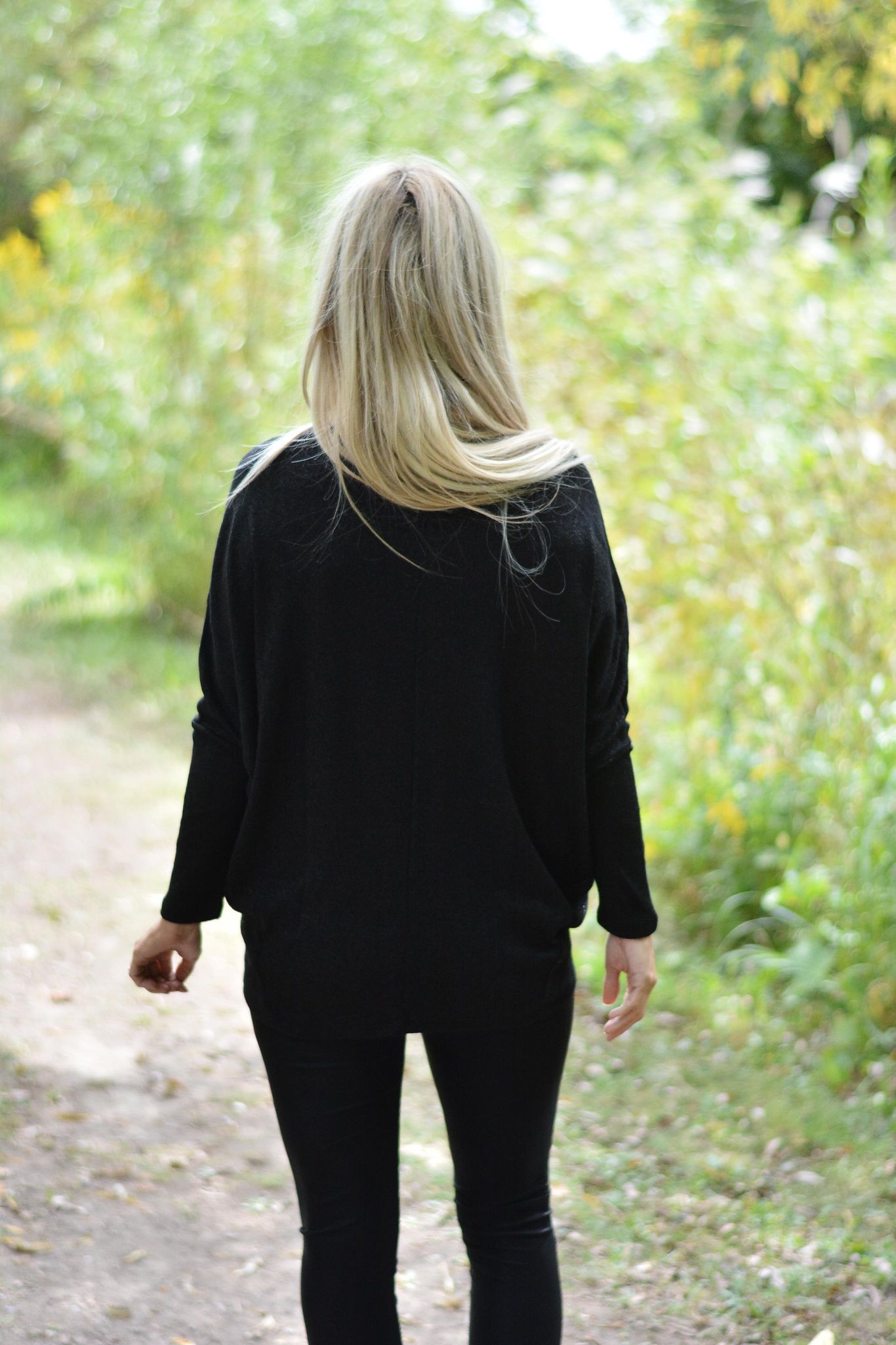 Gorgeous Black Shimmer Lurex Top
