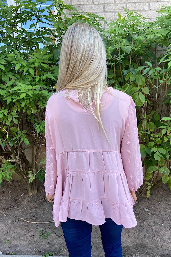 Head Over Heels Pom Pom Blouse