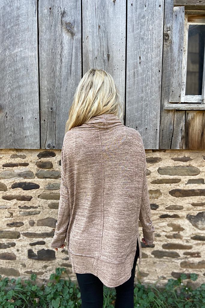Mocha Me Crazy Tunic Top