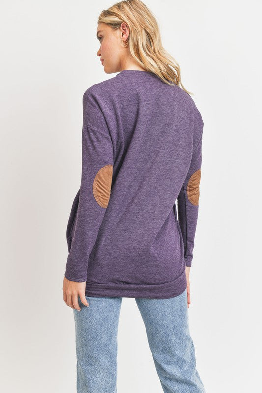 The Elbow Patch Vicky Sweatshirt-SALE