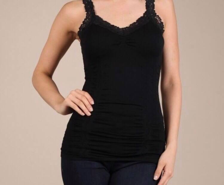 Popular Corset Lace Tank Tops