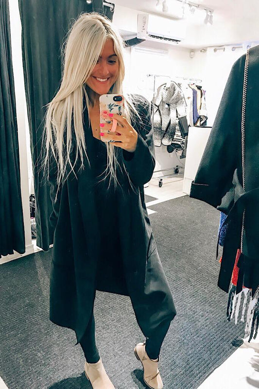 Italian Faux Suede Fall Coats