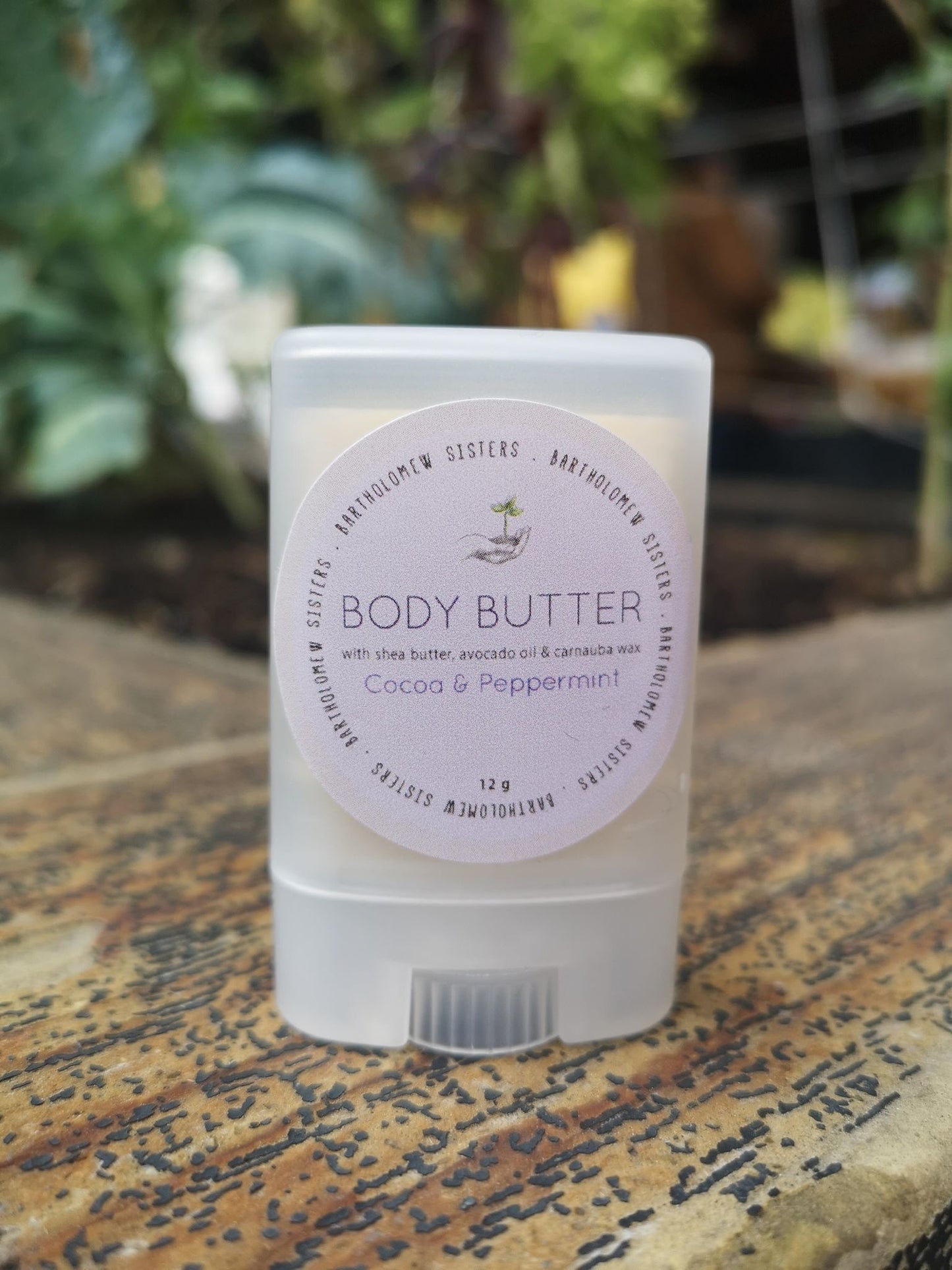 Chocolate peppermint body butter-0.4 oz