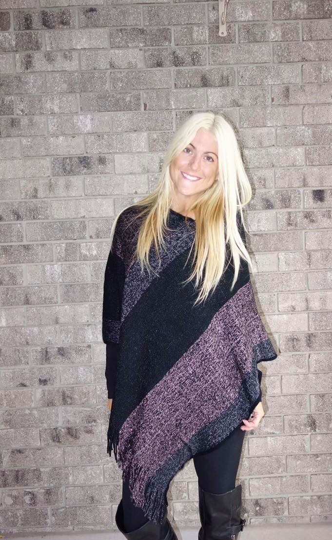 Shimmer Poncho-2 Colours