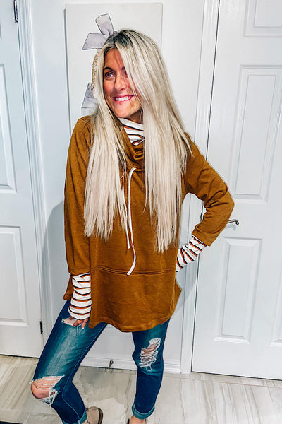 Tabasco Double Cowl Neck Sweaters