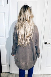 Waffle Dolman Cardigan
