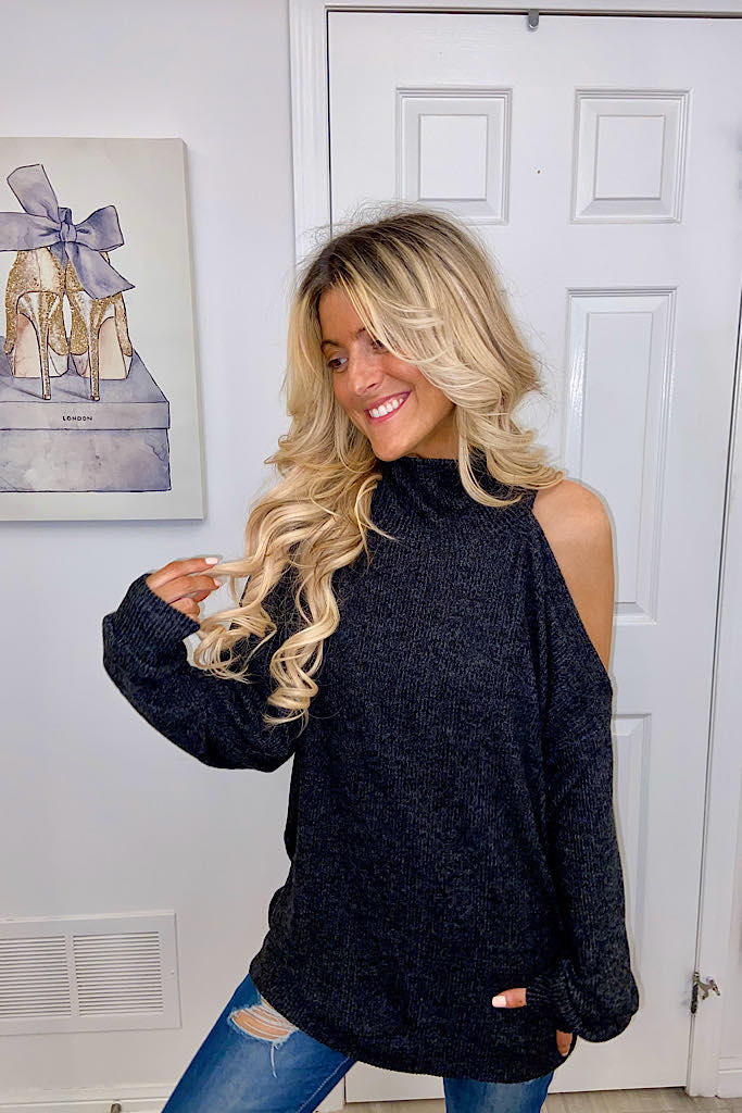 Flirty Girls Night One Shoulder Tunic