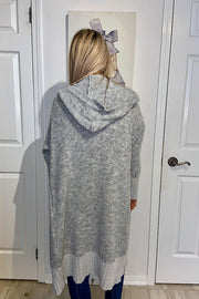 Grey Italian Spring Knit Cardigan