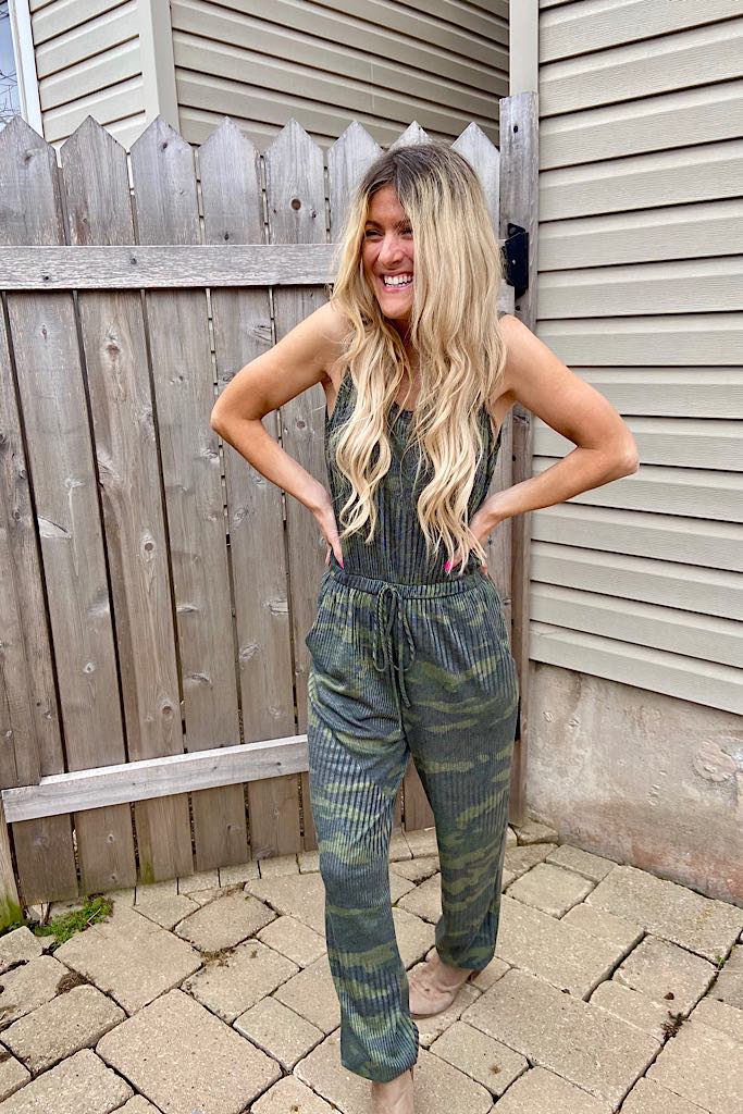 Camo Cutie Jumpsuit