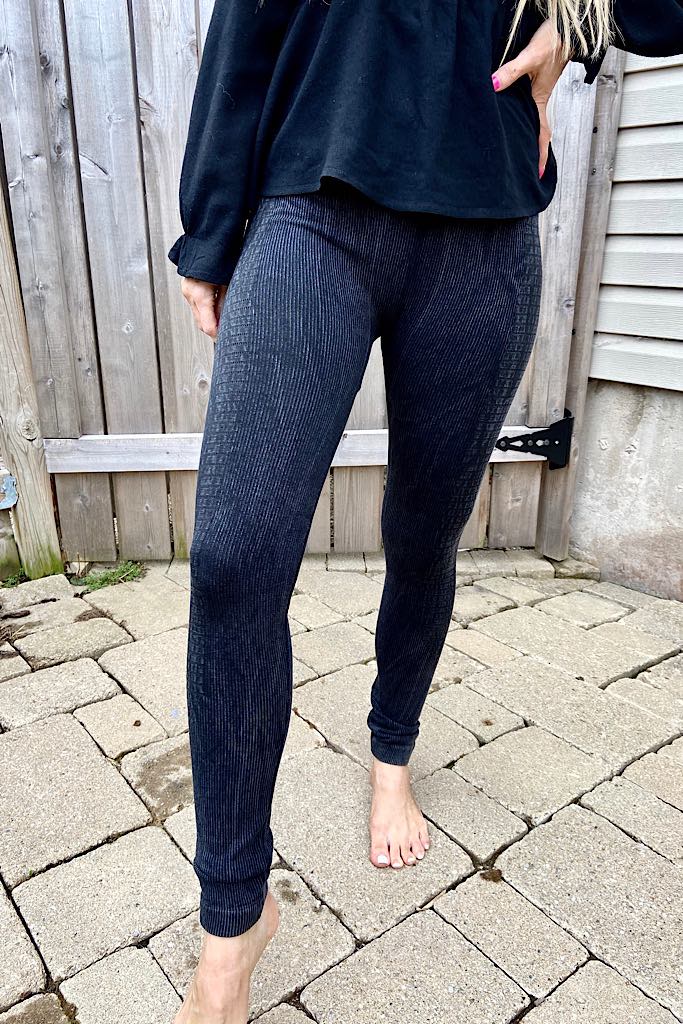 One Size Black Jeggings-Promo